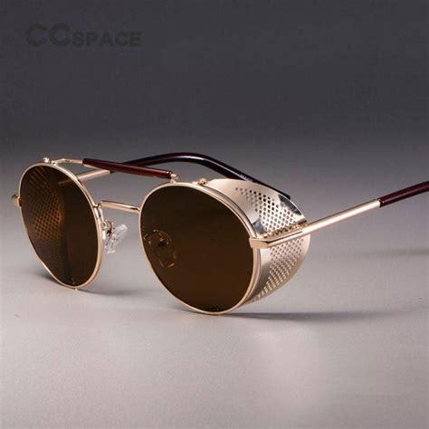 steampunk round sunglasses